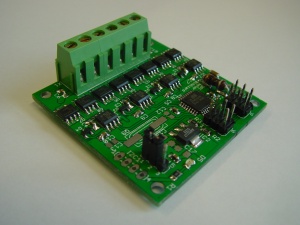 The SPI_motor PCB